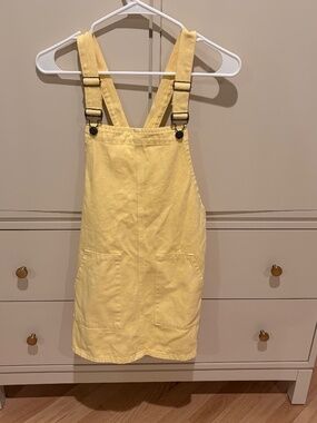 Cutest Yellow Short Overalls